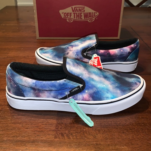 Vans Shoes - Vans Slip On Comfycush Galaxy Skate Shoes 🌌